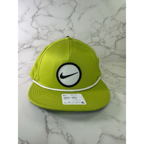 Nike True Retro72 Golf Hat Cap Unisex Apple Green White Black DH1343 308 New - Picture 4 of 4